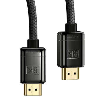 Kábel 2m Baseus High Definition Series HDMI 2.1 8K 60Hz 3D HDR 48Gbps Čierny