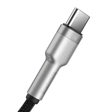 Kábel Baseus Cafule USB na USB-C, 66 W, 0,25 m (čierny)