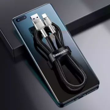 Kábel Baseus Cafule USB na USB-C, 66 W, 0,25 m (čierny)