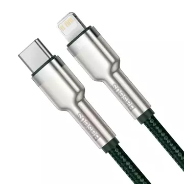 Kábel Baseus USB-C na Lightning 2 m (zelený)