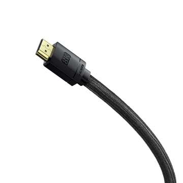 Kábel HDMI 2.1 Baseus High Definition Series, 8K 60Hz, 3D, HDR, 48Gbps, 2m (černý)