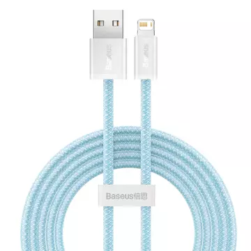 Kábel USB do Lightning Baseus Dynamic, 2,4A, 2m (niebieski)