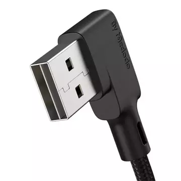 Kábel USB na Lightning, Mcdodo CA-7300, lomený, 1,8 m (čierny)