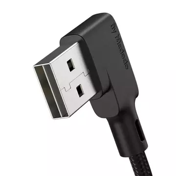 Kábel USB na USB-C, Mcdodo CA-7310, lomený, 1,8 m (čierny)