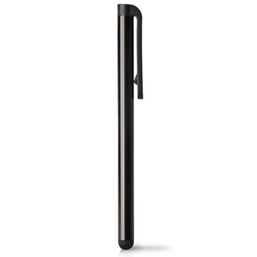 Kapacitný kovový dotykový stylus pre obrazovky telefónov a tabletov Alogy Stylus Pen Universal Black