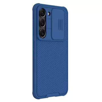 Kryt Nillkin CamShield Pro Case pre kryt Samsung Galaxy S23 s krytom fotoaparátu modrý