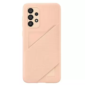 Kryt Samsung Case EF-OA336TP pre Samsung Galaxy A33 5G A336 broskyňový/broskyňový kryt slotu na kartu