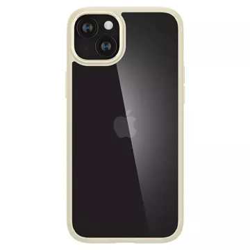 Kryt Spigen Ultra Hybrid pre iPhone 15 Plus - béžový