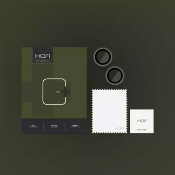 Kryt na kameru Hofi Camring Pro pre Apple iPhone 15 / 15 Plus Black