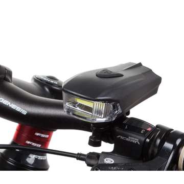 LED osvetlenie na bicykel COB 5W cyklo lampa pre prednú a zadnú časť bicykla