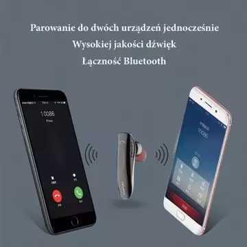 Náhlavná súprava Bluetooth AWEI mono N1 sivá/sivá