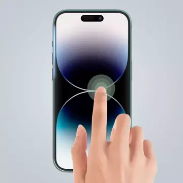 Najvyššia sada tvrdeného skla iphone 14 pro číre