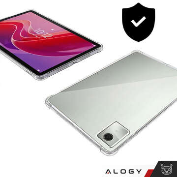 Nárazuvzdorné puzdro Alogy pre Lenovo Tab M11 10,95" TB330FU / TB330XU / TB331FC Priehľadný kryt