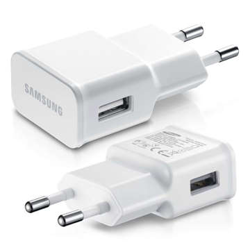 Nástenná nabíjačka Samsung USB-A EP-TA50EWE 5V / 1,55A Biela