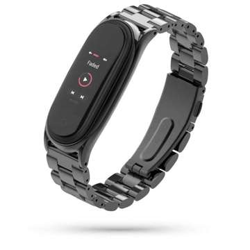 Nerezový xiaomi mi smart band 5/6/6 nfc čierny