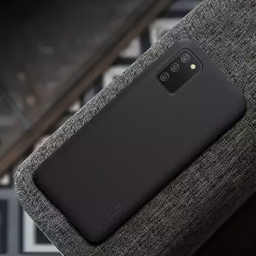 Nillkin Super Frosted Shield vystužený stojan na kryt puzdra Samsung Galaxy A02s EU black