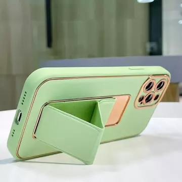 Nové puzdro Kickstand Case Puzdro na iPhone 13 so stojanom čierne