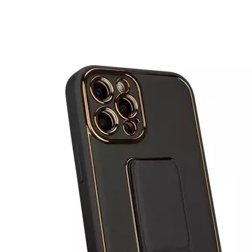 Nové puzdro Kickstand Case pre iPhone 13 Pro so stojanom fialové