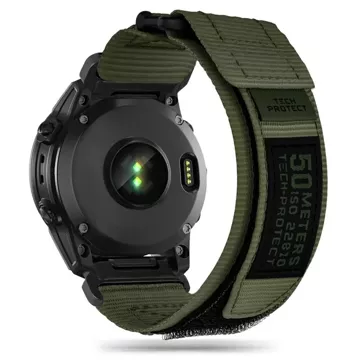 Nylonový remienok Scout Pro pre Garmin Fenix ​​​​5 / 6 / 6 pro / 7 Green