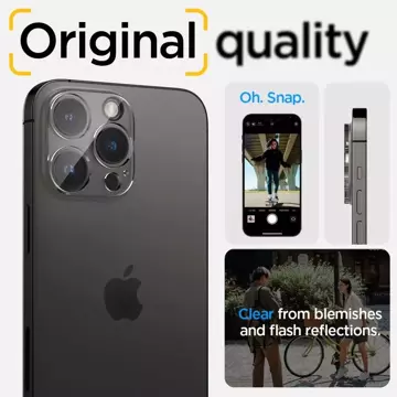 OSŁONA APARATU SPIGEN OPTIK.TR OCHRANA FOTOAPARÁTU 2 BALENIE IPHONE 14 PRO / 14 PRO MAX CRYSTAL CLEAR