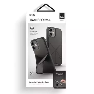 Obal UNIQ Transforma pre iPhone 12 mini 5,4" sivý/uhlovo sivý