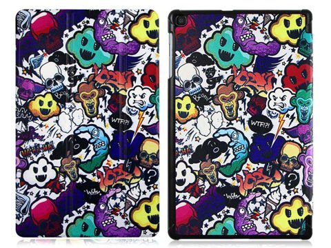 Obal knihy Etui Alogy pre Galaxy Tab A 10.1 2019 Comic Cloud