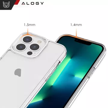 Obrnené puzdro Alogy Hybrid Case pre Apple iPhone 13 Pro s priehľadným krytom fotoaparátu