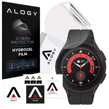 Ochranná fólia Alogy Hydrogel na inteligentné hodinky pre Samsung Galaxy Watch 5 Pro 45 mm