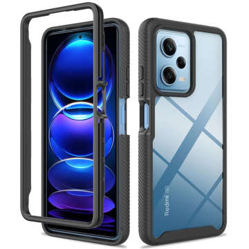 Ochranná fólia Etui pancerne Alogy Defense360 Pro pre Xiaomi Redmi Note 12 Pro / Poco X5 Pro Black