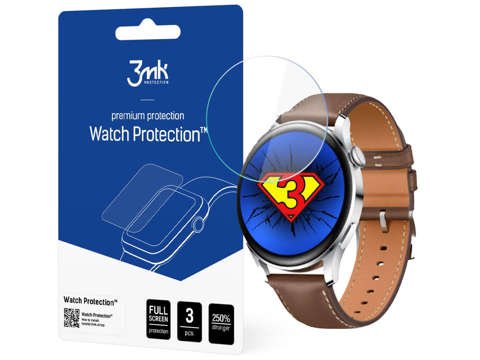 Ochranná fólia na displej x3 3mk pre hodinky Huawei Watch 3