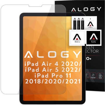 Ochranné puzdro Alogy Book Cover Peračník puzdro s držiakom pera pre Apple iPad Air 4 2020 / Air 5 2022 10,9" modré sklo