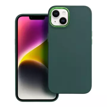 Ochranné puzdro FRAME puzdro pre iPhone 15 Pro Max zelené