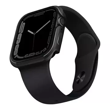 Ochranné puzdro UNIQ Valencia pre Apple Watch Series 4/5/6/7/8/SE 40/41 mm grafit/grafit