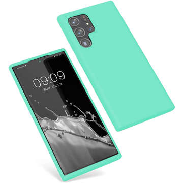 Ochranné puzdro pre Alogy Thin Soft Case pre Samsung Galaxy S22 Ultra Turquoise