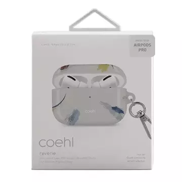 Ochranné puzdro pre slúchadlá UNIQ Coehl Reverie puzdro pre Apple AirPods Pro béžová/mäkká slonovina