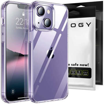 Ochranný kryt Alogy Hybrid Case pre Apple iPhone 14 Plus Transparent