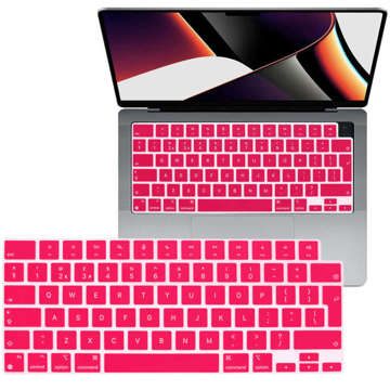 Ochranný kryt klávesnice Alogy pre Apple Macbook Air 13 2022 M2 A2681 Pink
