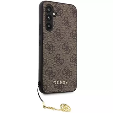 Originálne puzdro GUESS Hardcase GUHCS23FEGF4GBR pre Samsung Galaxy S23 FE (4G Charm / hnedé)