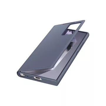 Originálne puzdro Smart View Wallet Case Black EF-ZS928CVEGWW pre Samsung Galaxy S24 Ultra fialový blister