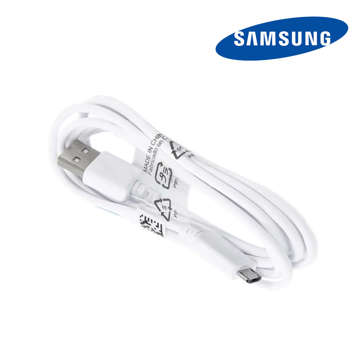 Originálny Samsung micro USB kábel USB-A 2.0 ECB-DU4EWE 1,5 m veľký biely kábel