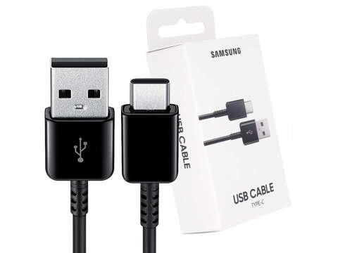 Originálny kábel Samsung EP-DG930IBEGWW USB-USB Type-C čierny