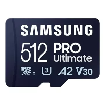 Pamäťová karta Samsung microSDXC PRO Ultimate 512 GB 200 MB/s UHS-I/U3 (MB-MY512SA/WW)