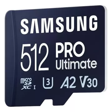 Pamäťová karta Samsung microSDXC PRO Ultimate 512 GB 200 MB/s UHS-I/U3 (MB-MY512SA/WW)