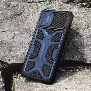 Pancierový kryt Nillkin Adventruer Case pre iPhone 13 Pro Max s krytom fotoaparátu čierny