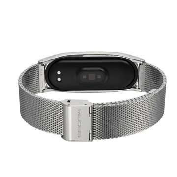 Pásek MilaneseBand do Xiaomi Mi Smart Band 5/6/6 NFC Silver