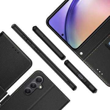 Peňaženka Etui pre Samsung Galaxy A54 5G Black