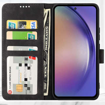 Peňaženka Etui pre Samsung Galaxy A54 5G Black