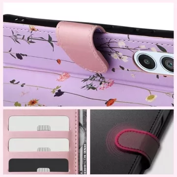 Peňaženka Tech-Protect Samsung Galaxy A34 5G Garden Violet