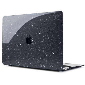 Pevné puzdro Alogy pre Apple MacBook Air 13 M1 2020 Glitter Black