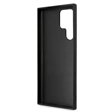 Pevné puzdro Etui Guess GUHCS22L4GMGGR S908 do Galaxy S22 Ultra 4G veľké kovové logo